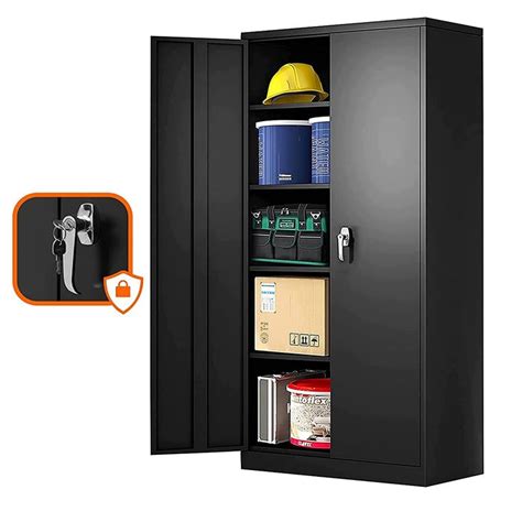 aobabo steel storage cabinet|lockable storage cabinet home depot.